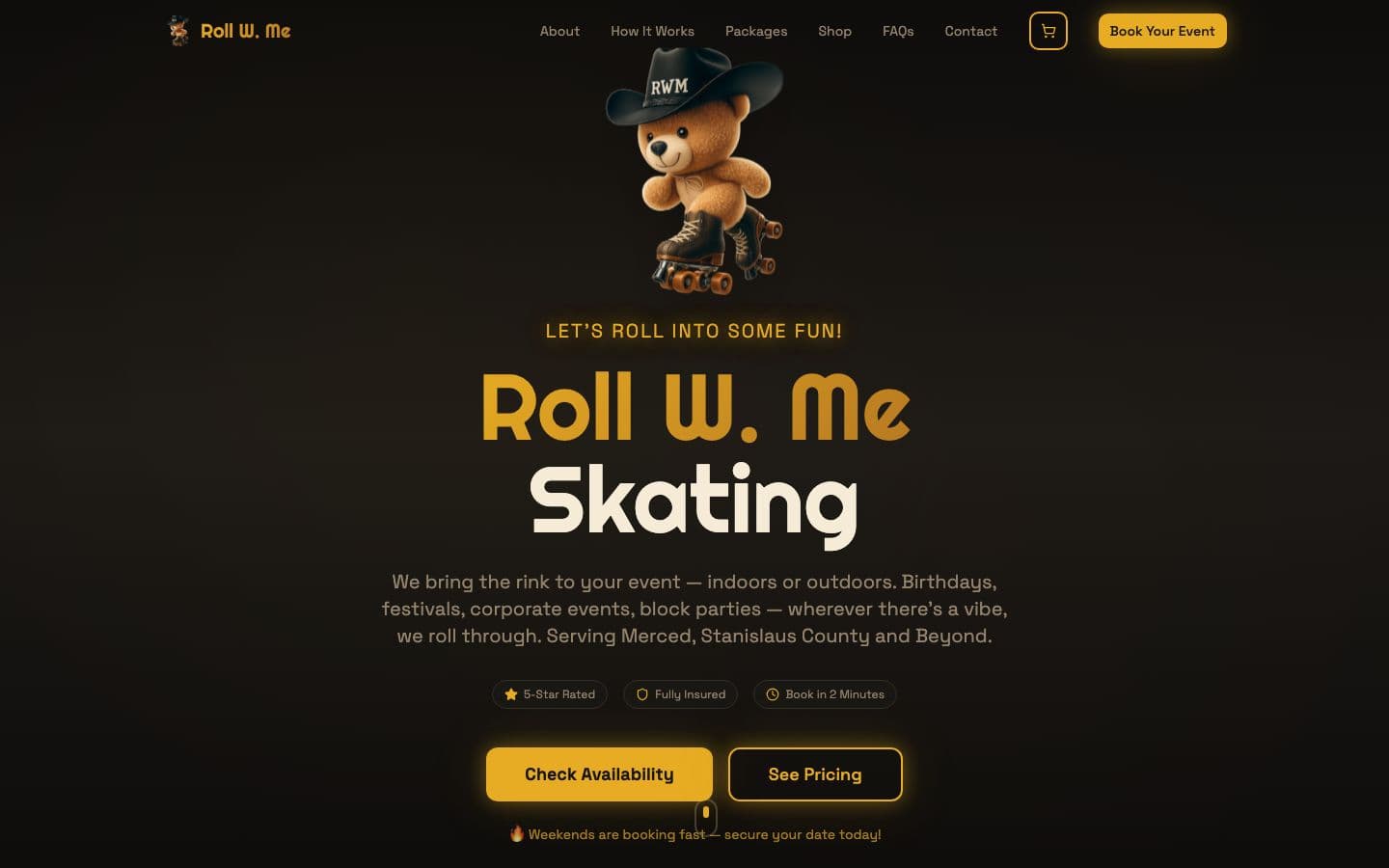 Roll W. Me Skating